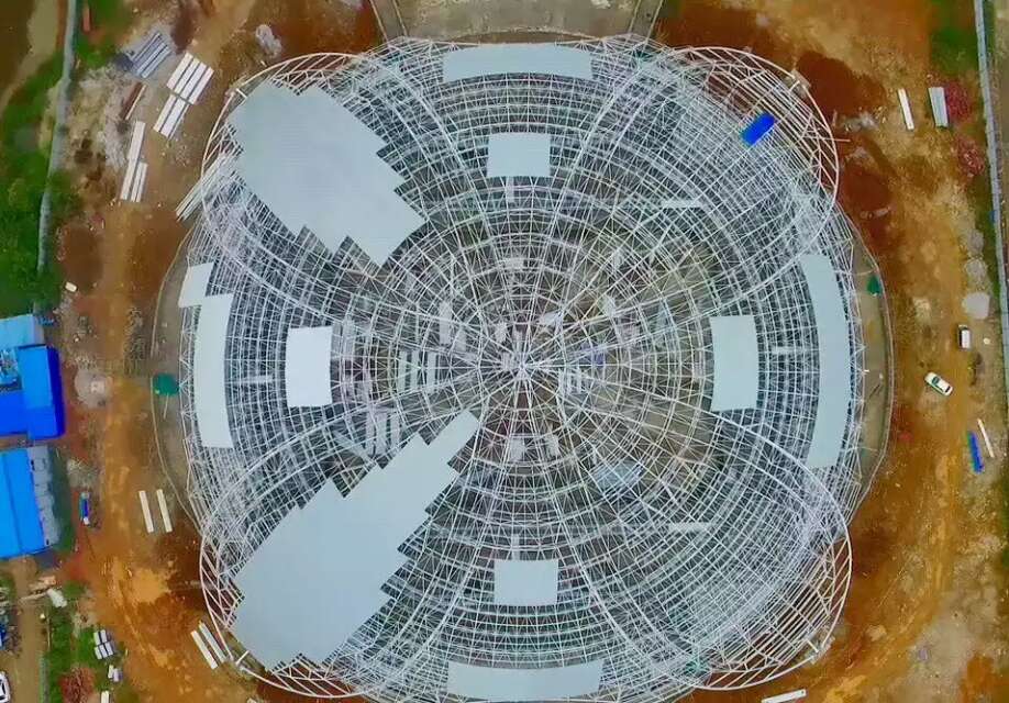 克拉玛依体育馆网架